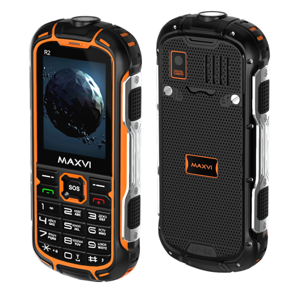 Купить Мобильный телефон Maxvi R2 orange